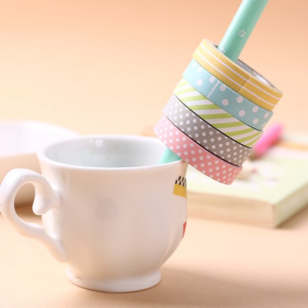 Kit Washi Tapes Coloridas