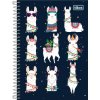 Caderno-Lhama-Tilibra-Capa-Preta-Lhamas